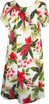 RJC Women's Red Ginger Hibiscus Muumuu Dress