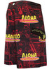 HIC 21" Eat Here 8 Way Octo Super Stretch Boardshorts