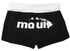 100% Kama'aina Women's Maui Butt Foldover Waistband Low Rise Yoga Short