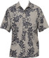 Go Barefoot Mens Mini Tahitian Placket Reverse Shirt