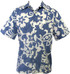 Go Barefoot Mens Star Pareau Placket Reverse Shirt