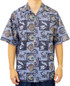 Go Barefoot Mens Hawaii Kai Ocean Peached Cotton Shirt
