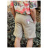 RJC Men's Elastic Waistband 3 Pockets Cotton Twill Solid Shorts