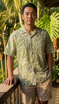 Go Barefoot Mens Hawaiian Tats Big & Tall Shirt