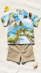 RJC Boys Paradise Island Surf 2pc Set
