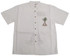 Bamboo Cay Mens Aloha Christmas Happy Holidays Tree Embroidered Shirt