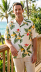RJC Mens Bird of Paradise Display Rayon Shirt
