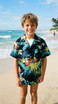 RJC Boys Jungle Parrot Shirt