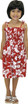RJC Girls Classic Hibiscus Elastic Tube Dress