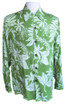 Paradise Found Mens Tiare Kamehameha Style Long Sleeve Shirt
