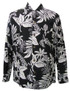 Paradise Found Mens Tiare Kamehameha Style Long Sleeve Shirt