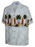 Pacific Legend Mens S to 4X Plumeria Surfboard Chest Band Shirt