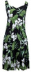 Two Palms Women's Ginger Shadow Empire Princess Flare Dress