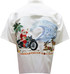 Christmas Bound via Motorcycle Bamboo Cay Embroidered Shirt