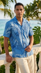 RJC Mens Graceful Fern Poly Cotton Blend Shirt