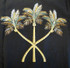 Sportailor Luau Men's Embroidered Silk Herringbone Woven Shirt