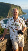 Pacific Legend Mens Hawaiian Island Archipelago Hibiscus Shirt