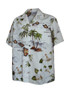 Pacific Legend Mens Hawaiian Island Archipelago Hibiscus Shirt