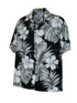 Pacific Legend Mens Pictorial Hibiscus Monstera Shirt