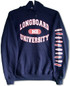Unisex Hooded Sweatshirt - Longboard University Hawaii/Maui Cotton Fleece Sweatshirt