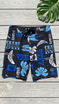 Hawaiian Island Creations (HIC) 19" Mahi Mahi Palms 8 Way Stretch Boardshorts