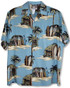 RJC Mens Surfboard Beach Shack Rayon Shirt