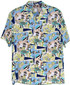 RJC Mens Tropical Fish Snapshot Rayon Shirt