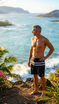 Go Barefoot Kick Back 8 Way Stretch Boardshorts