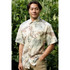 Aloha Leaves Hawaiian Cotton Mens Shirt