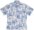 RJC Mens Tapa Tiki Ukulele Reverse Shirt