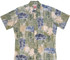 RJC Mens Pale Free Falling Leaf Reverse Shirt