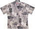 RJC Mens Pale Free Falling Leaf Reverse Shirt