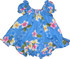 RJC Baby Girl's Cute Plumeria Puff Sleeve Hawaiian 2 Piece Dress Set