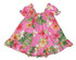 RJC Baby Girl's Cute Plumeria Puff Sleeve Hawaiian 2 Piece Dress Set