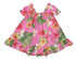RJC Baby Girl's Plumeria Sunshine Puff Sleeve Hawaiian 2 Piece Dress Set