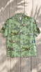 Aerial Island Dog Fight Mens Hawaiian Shirt
