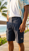 Go Barefoot Men's AM/PM 8 Way Stretch Cargo Shorts