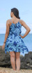Hala Pineapples Hawaiian Scarf Hem Dress
