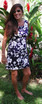 Classic Hibiscus Women's A-Line Hawaiian Short Tank Dress
