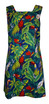 Parrot Macaw Toucan Cockatoo Women's A-Line Hawaiian Short Tank Dress (Petite Size)