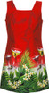 Floating Martini Women's A-Line Hawaiian Dress (Petite Size)