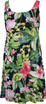 Parakeet Lush Garden Women's Empire Tie Front Hawaiian Dress (Regular Fit)