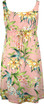 Orchidaceae Women's Empire Tie Front Hawaiian Dress (Regular Fit)