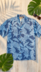 Hala Pineapples Hawaiian Aloha Mens Rayon Shirt