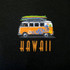 Volkswagen Bus Screenprinted Hawaiian T-Shirt