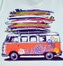 Volkswagen Bus Screenprinted Hawaiian T-Shirt