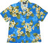 White Yellow Plumeria Women's Hawaiian Camp Shirt