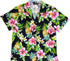 Pineapple HIbiscus Women's Hawaiian Camp Shirt