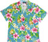 Pineapple HIbiscus Women's Hawaiian Camp Shirt