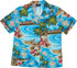 Hibiscus Hawaiian Islands Women's Hawaiian Camp Shirt